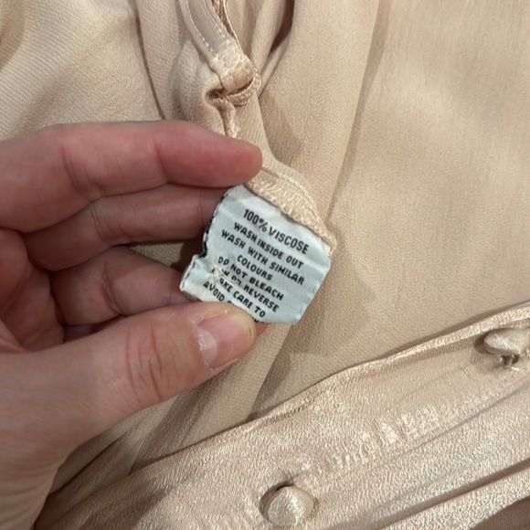 Ghost London High Neck Satin Maxi - Picture 8 of 8